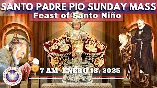 CHATHOLIC CHURCH FILIPINO LIVE MASS  at Santo Padre Pio National Shrine * January 18,  2026  7AM