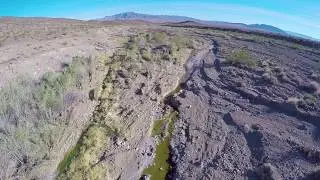 Bonanza Spring, Mojave Desert Drone Footage