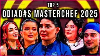 Топ-5 самых ненавистных/раздражающих знаменитостей из шоу «Masterchef» 2025 года