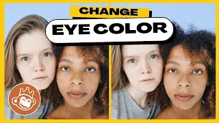 How to CHANGE EYE COLOR in Photos Using PicMonkey