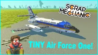 Lockheed Jetstar (Scrap mechanic Time Lapse)