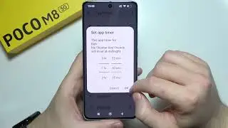 Poco M8: How to Set Up App Timers