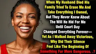When My Husband Died His Family Tried To Erase Me And Take Everything I Owned, But .. .