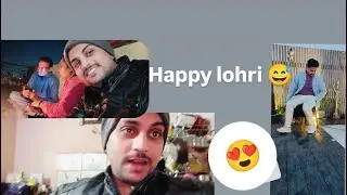 My First Lohri festival 2026 🎉 My First Video 2026 🙂 Happy Lohri Sab  ko 🙂 #youtube #lohri 