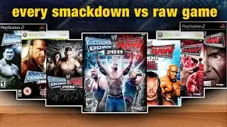 Playing Every Smackdown vs Raw Game!