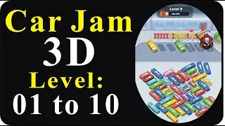 Car Jam 3D - 3D Car Jam - Level 1 to 10 - Car Game - Car Racing Game - Car Sort Game@GamesislandSK