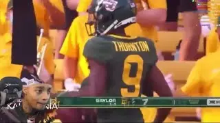 FlightReacts TyQuan Thornton 2021 Baylor Highlights | New England Patriots | 2022 NFL Draft Reaction