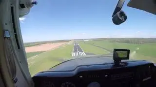 Landing After My Familiarization Flight