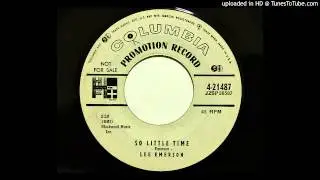 Lee Emerson - So Little Time (Columbia 21487) [1956 hillbilly bopper]