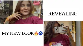 REVEALING MY NEW LOOK 💇🏻‍♀️🧿✨#theishuvlogs#haircolour#golobal#youtubevideo#