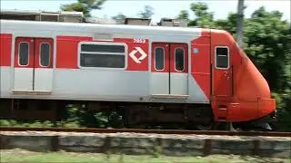 TRENS SÉRIES 7000 7500 8000 e 9500 CPTM NA LINHA 7 RUBI