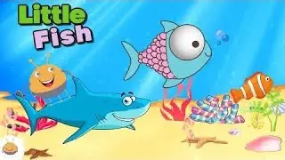 Little Fish Swimming in the Sea | Baby Songs and Rhymes | @Cocomelon