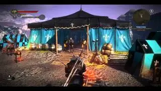 The Witcher 2 Act II Mysterious Merchant Bug