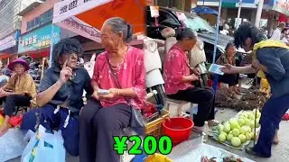 阿義假扮乞丐上街乞討，暴躁的大娘喊他快點滾，最後善良的奶奶幫了他！ 【阿義走鄉村】#Farm #tour #drama #正能量
