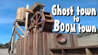 Making an Abandoned Wild West GHOST TOWN - Kids Gold Rush Adventure!