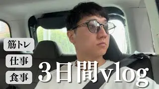 【体脂肪率-17%】3日間の食事ルーティン【コロチキ西野】【筋トレ】