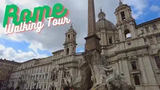 Rome Walk From The Pantheon To Piazza Navona - Rome Walking Tour March 2023