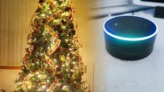 HOW ALEXA SAVED CHRISTMAS! (TREE AUTOMATION) (ALEXA + TP LINK PLUG)