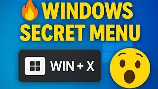 Windows का Secret Menu 😲 | Power User Menu