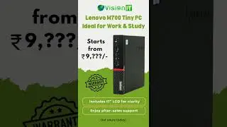 Upgrade your setup with the Lenovo M700 Tiny Desktop Full Set #VisionIT