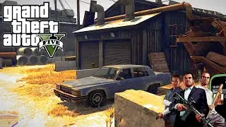Towing Vintage Car for Barry Grand Thaft Auto Mission Gameplay | Grass Roots - The drag | GTA5