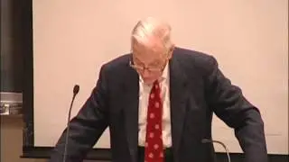 Kenneth Arrow Talk 2006