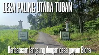 Keindahan desa jlodro !!! desa paling ujung Utara Tuban berbatasan langsung dengan blora