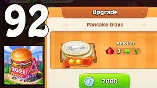 Cooking Madness - Gameplay Walkthrough Part 92 - Pancake Trays Upgrade (Android, iOS)