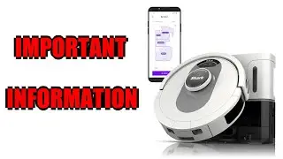 Review - Shark AI Ultra Voice Control Robot Vacuum with Matrix Clean Navigat!! Important Information