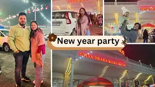 New year 🥳pr hum gye Murthal# ￼😁night out#newvlog#fullenjoyment#with my man#brother 