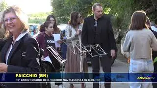 Faicchio 81&deg; Anniversario dell'Eccidio nazifascista a C.da Odi
