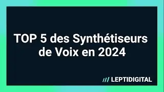 TOP 5 des Synth&eacute;tiseurs de Voix en 2024