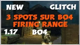 BLACK OPS 4 : 3 NEW SPOTS FIRING RANGE‼️: BO4 SPOT GLITCH 1.17