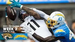 Jacksonville Jaguars Highlights vs. Los Angeles Chargers | 2022 Regular Season Week 3