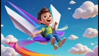 El avi&oacute;n de papel travieso vol&oacute; en direcci&oacute;n equivocada ✈️ | Rimas para Ni&ntilde;os y Canciones Infantile