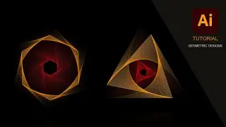 Geometric Design in Illustrator [ TUTORIAL ]