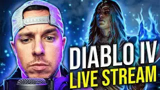 🔴LIVE -  INSANE Damage Necro Build - End Game Grind! | Necromancer | Diablo 4