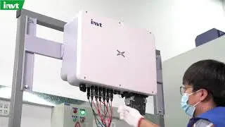INVT Solar XG25-40KTR Three Phase Grid-Tied Solar Inverter Quick INstalltion Guide