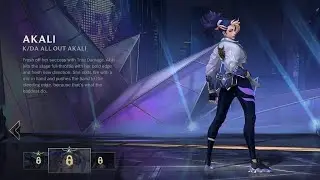 1st time akali lol wild rift...