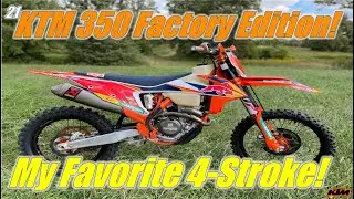 Обзор KTM 350 Kailub Russell Factory Edition: лучший в целом 4-тактный мотоцикл для мотокросса!
