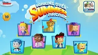 Soaring Over Summer Arcade: Goldie & Bear - Don't Let The Ball Get Past You (Disney Junior Games)