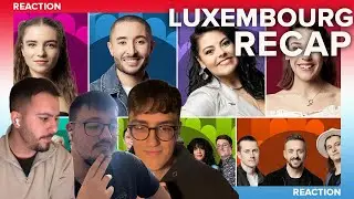 Eurovisionfun Reacts To The Recap of Luxembourg Song Contest 2025 | Eurovisionfun