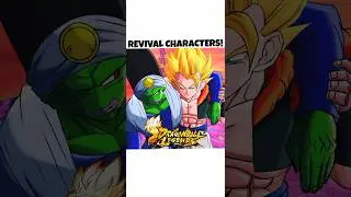 ALL REVIVAL CHARACTERS IN DRAGON BALL LEGENDS 🔥!! #dragonballlegends #dblegends #shorts
