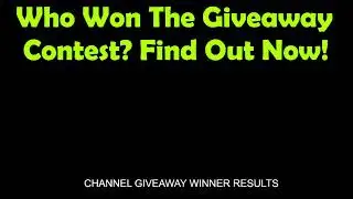 The Winner Has Been Picked! FREE GIVEAWAY CONTEST! Apple iPad Pro 13 M5 GIVEAWAY RESULTS! WOW