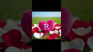 R name 👈 love wattshopstatus ❤️💞 beautiful name wattshopstatus 💞❤️#shorts #love #trending