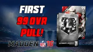 99 очков в общем зачёте! | Madden 16 Ultimate Team &mdash; открытие набора Ultimate Legend Pack за 600 тыс.