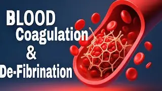 Blood Coagulation & De-Fibrination Explained | Clotting & Fibrinolysis Simplified || रुधिर का थक्का