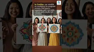 Mindful Pregnancy Workshop | Prenatal Art Therapy for Stress Relief & Happy Moms