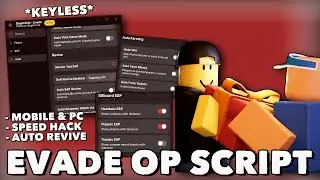 *NO KEY* Evade OP Script ( Pastebin 2026 ) ( Auto Fram Wins, Auto Self Revive, Speed Hack )