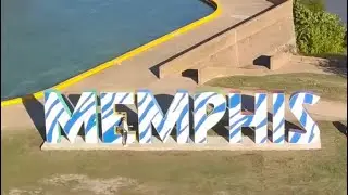 Memphis Block Letter Sign - Tennessee